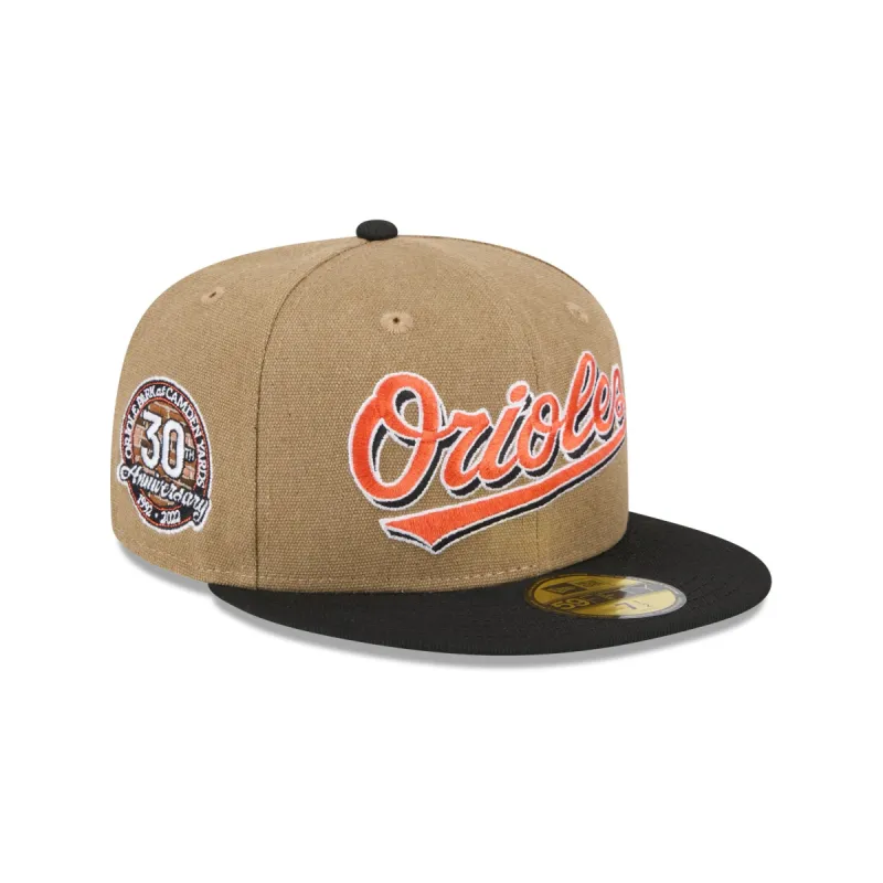 Baltimore Orioles Canvas Crown 59FIFTY Fitted Hat sold by New Era