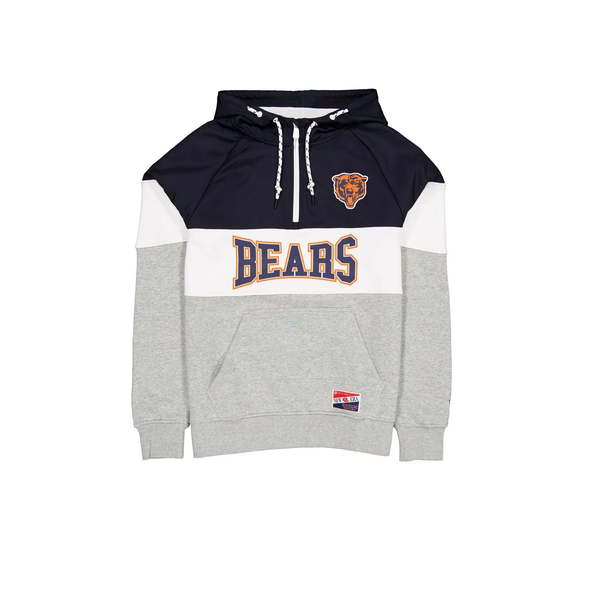 Chicago Bears Throwback Color Block Hoodie sold by New Era