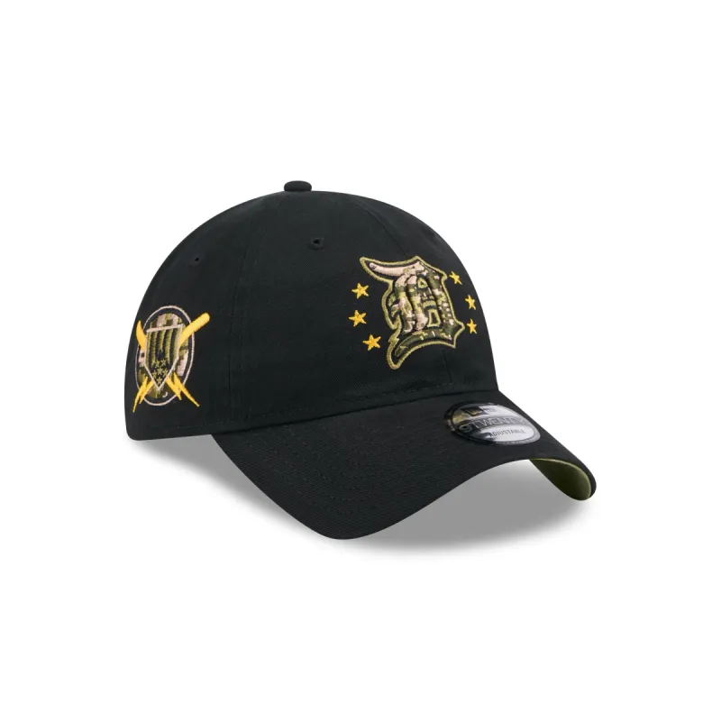 Detroit Tigers Armed Forces Day 2024 9TWENTY Adjustable Hat sold by New Era