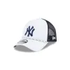 New York Yankees Court Sport 9FORTY A-Frame Trucker Hat sold by New Era