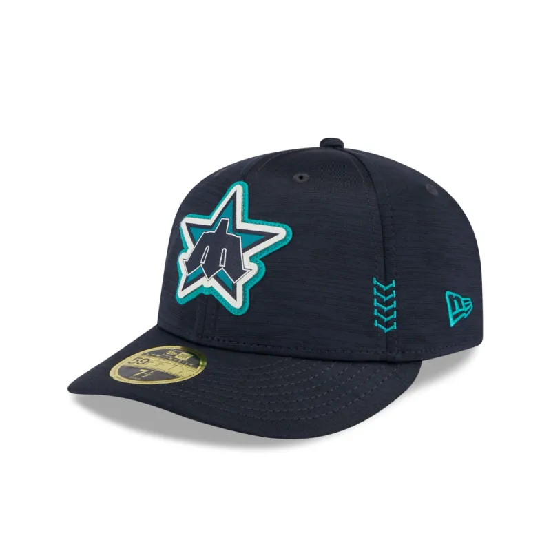 Seattle Mariners 2024 Clubhouse Low Profile 59FIFTY Fitted Hat sold by New Era