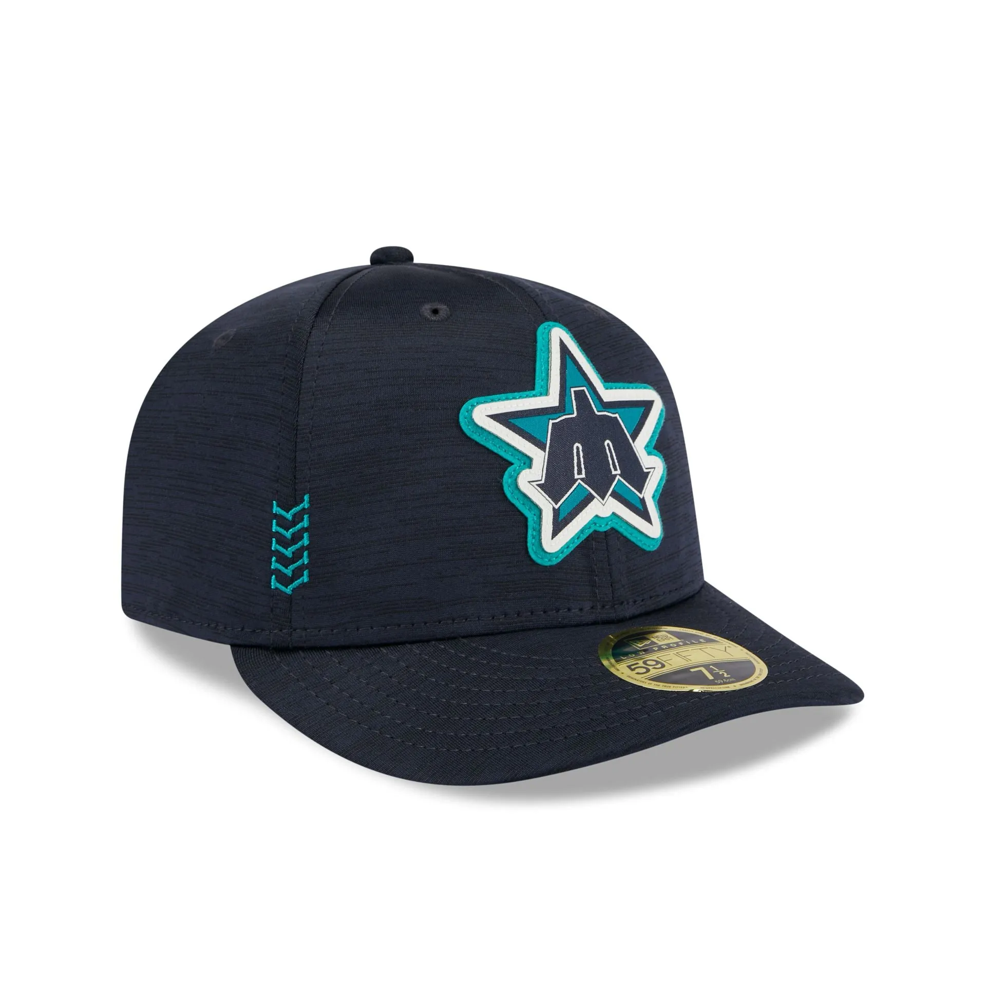 Seattle Mariners 2024 Clubhouse Low Profile 59FIFTY Fitted Hat sold by New Era product image thumbnail 3