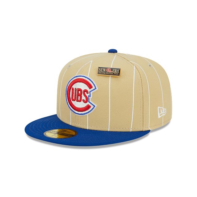 Chicago Cubs Pinstripe 59FIFTY Fitted Hat sold by New Era product image thumbnail 3