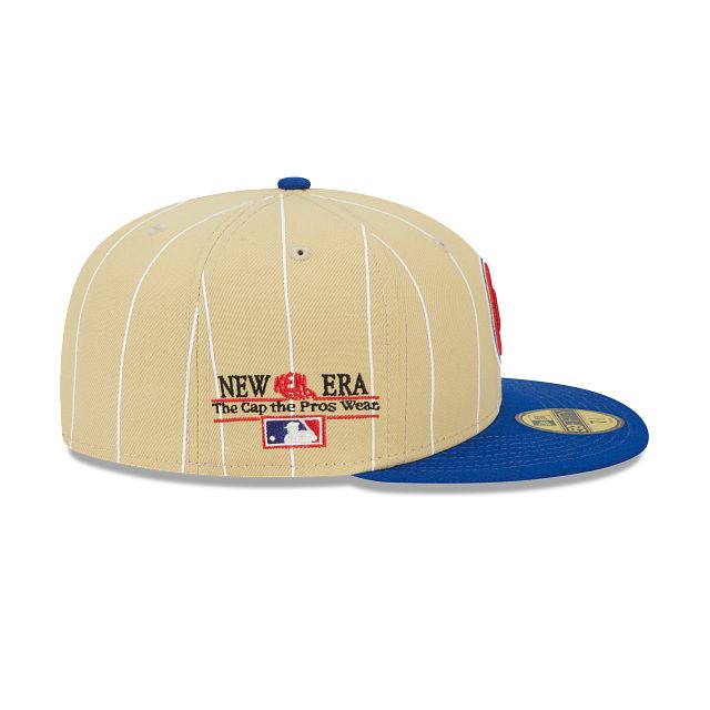 Chicago Cubs Pinstripe 59FIFTY Fitted Hat sold by New Era product image thumbnail 4