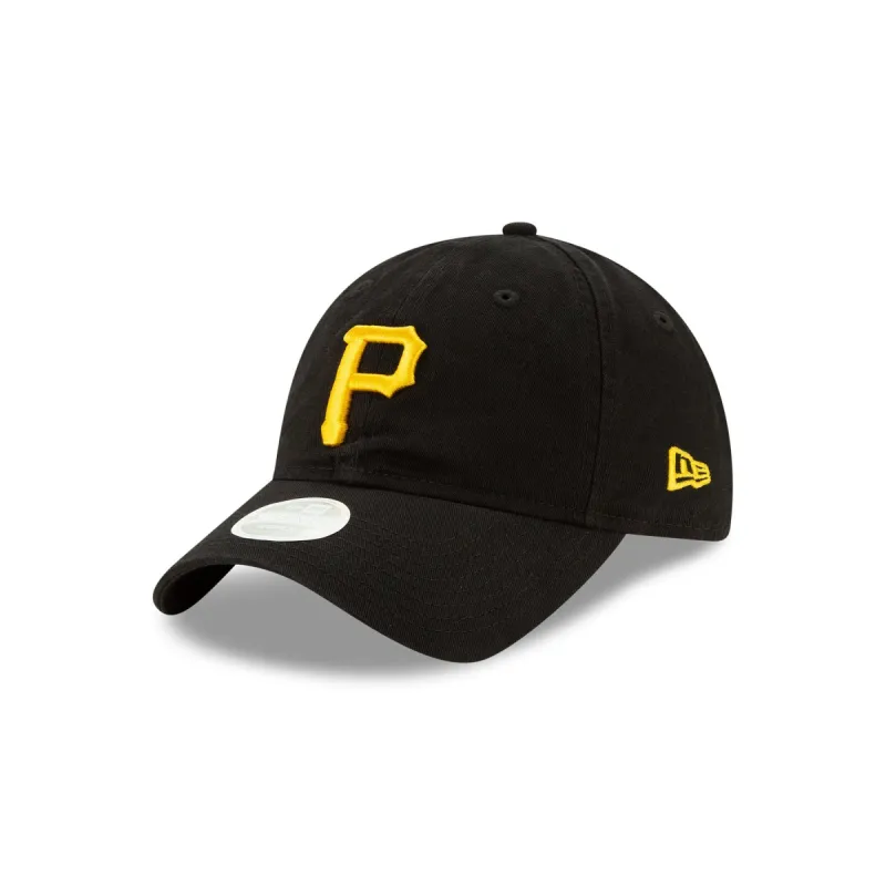 Pittsburgh Pirates Women's Core Classic Black 9TWENTY Adjustable Hat sold by New Era