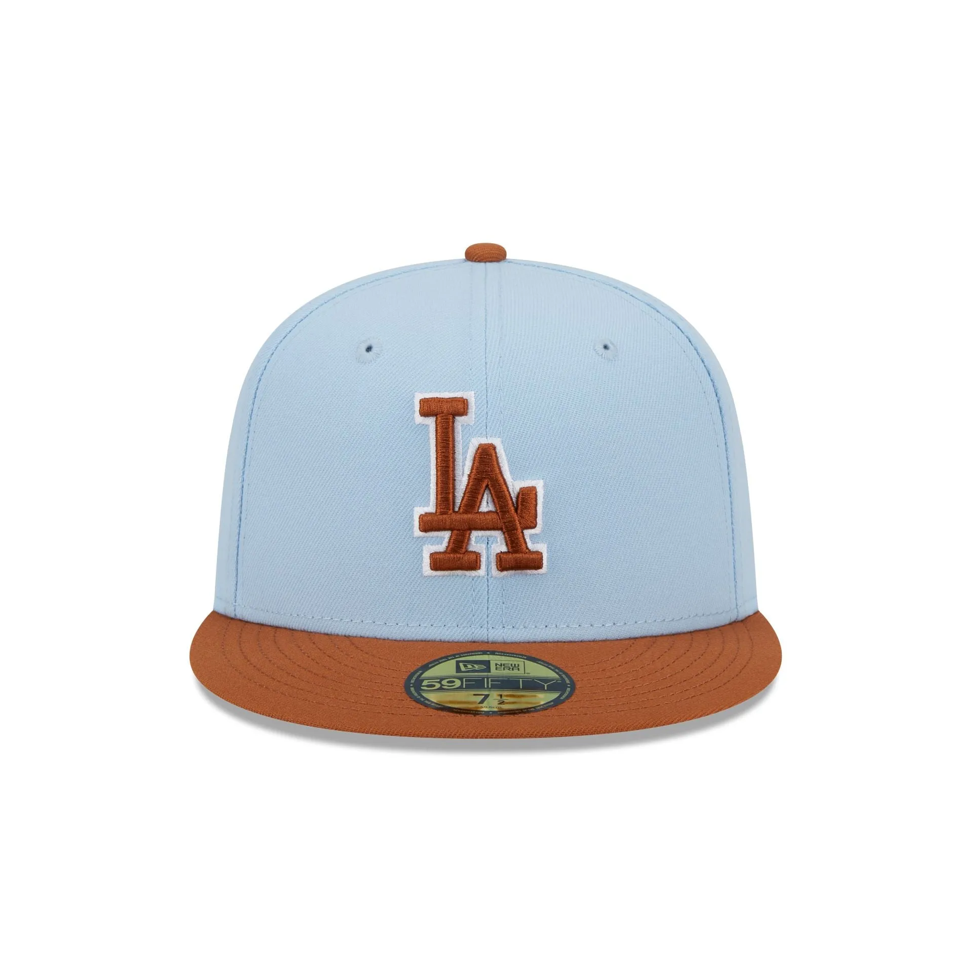 Los Angeles Dodgers Color Pack Glacial Blue 59FIFTY Fitted Hat sold by New Era product image thumbnail 2
