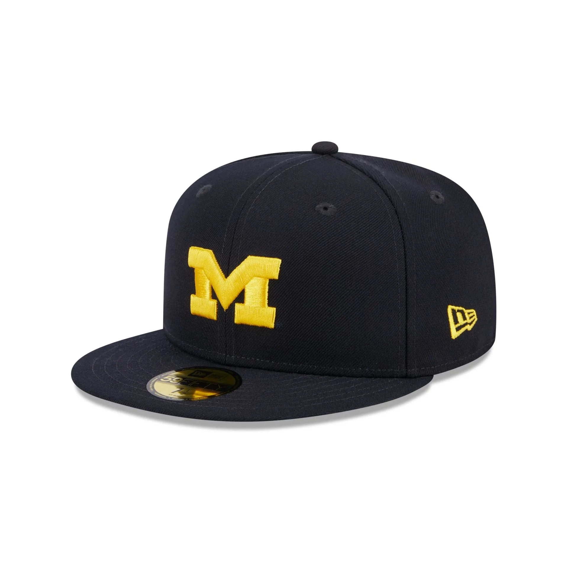 Michigan Wolverines Blue 59FIFTY Fitted Hat sold by New Era