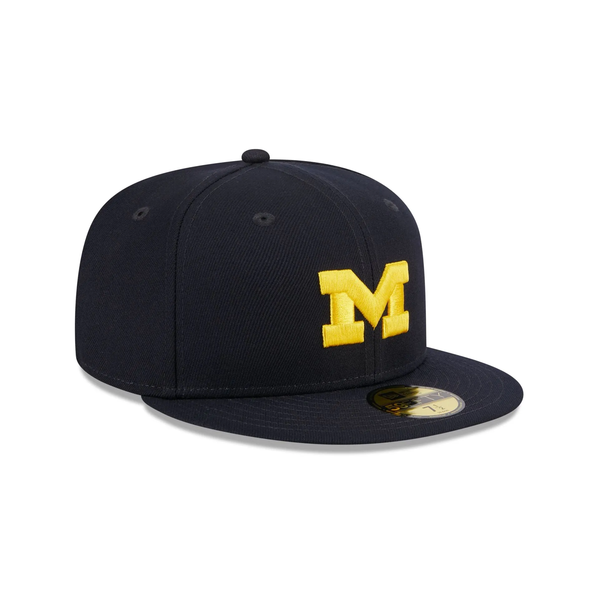 Michigan Wolverines Blue 59FIFTY Fitted Hat sold by New Era product image thumbnail 3