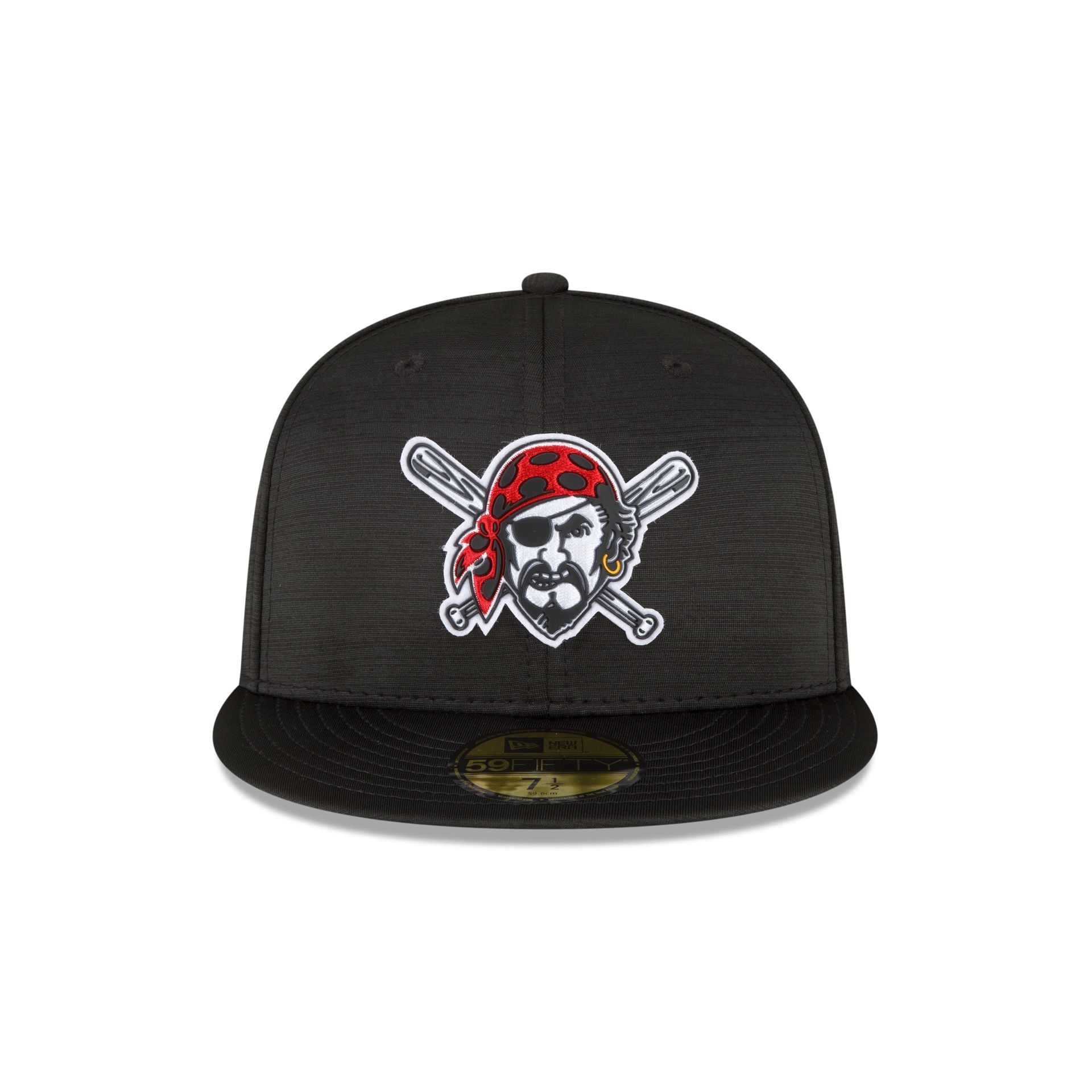 Pittsburgh Pirates 2023 Clubhouse Black 59FIFTY Fitted Hat sold by New Era product image thumbnail 2