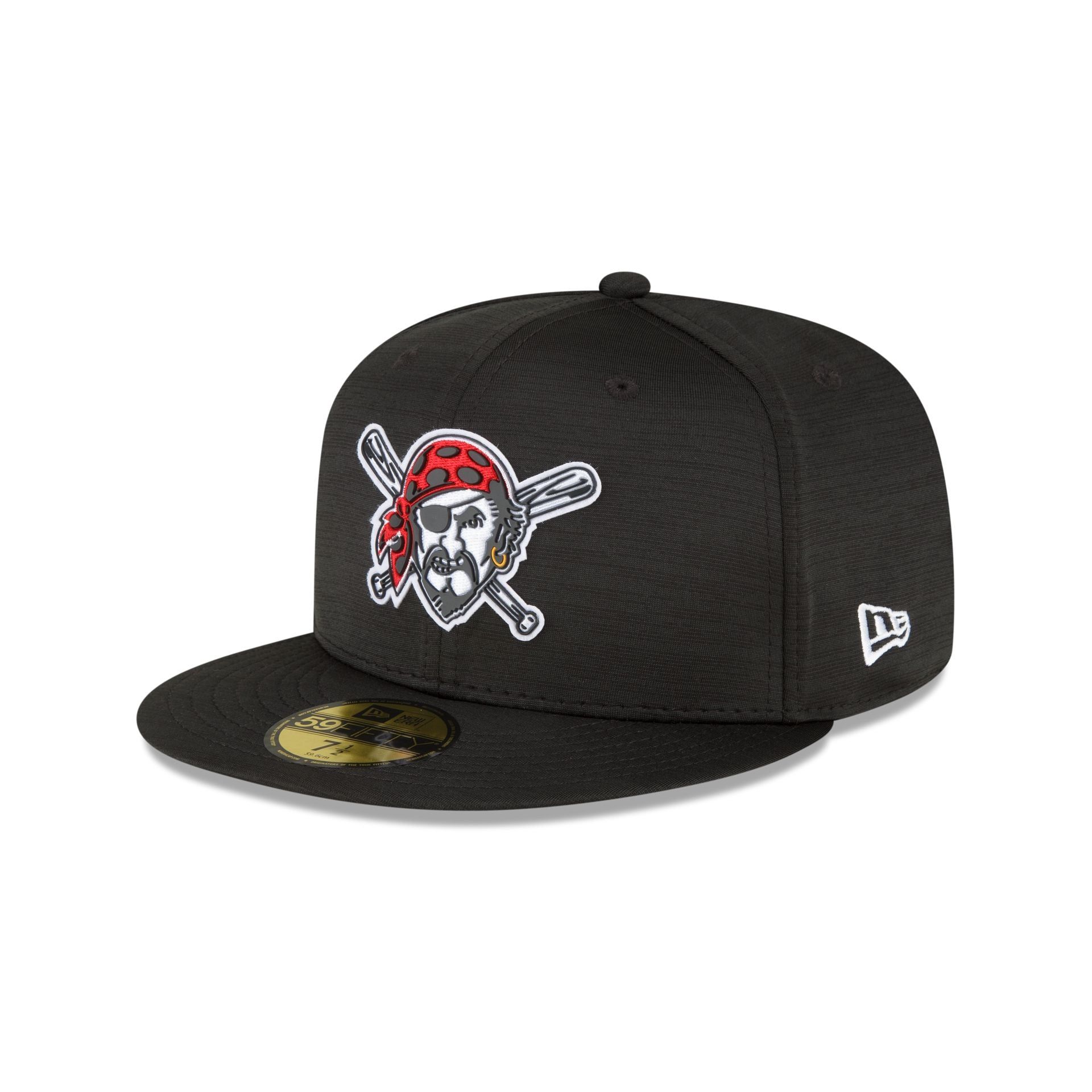 Pittsburgh Pirates 2023 Clubhouse Black 59FIFTY Fitted Hat sold by New Era
