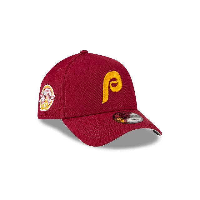 Philadelphia Phillies Gold Logo 9FORTY A-Frame Snapback sold by New Era