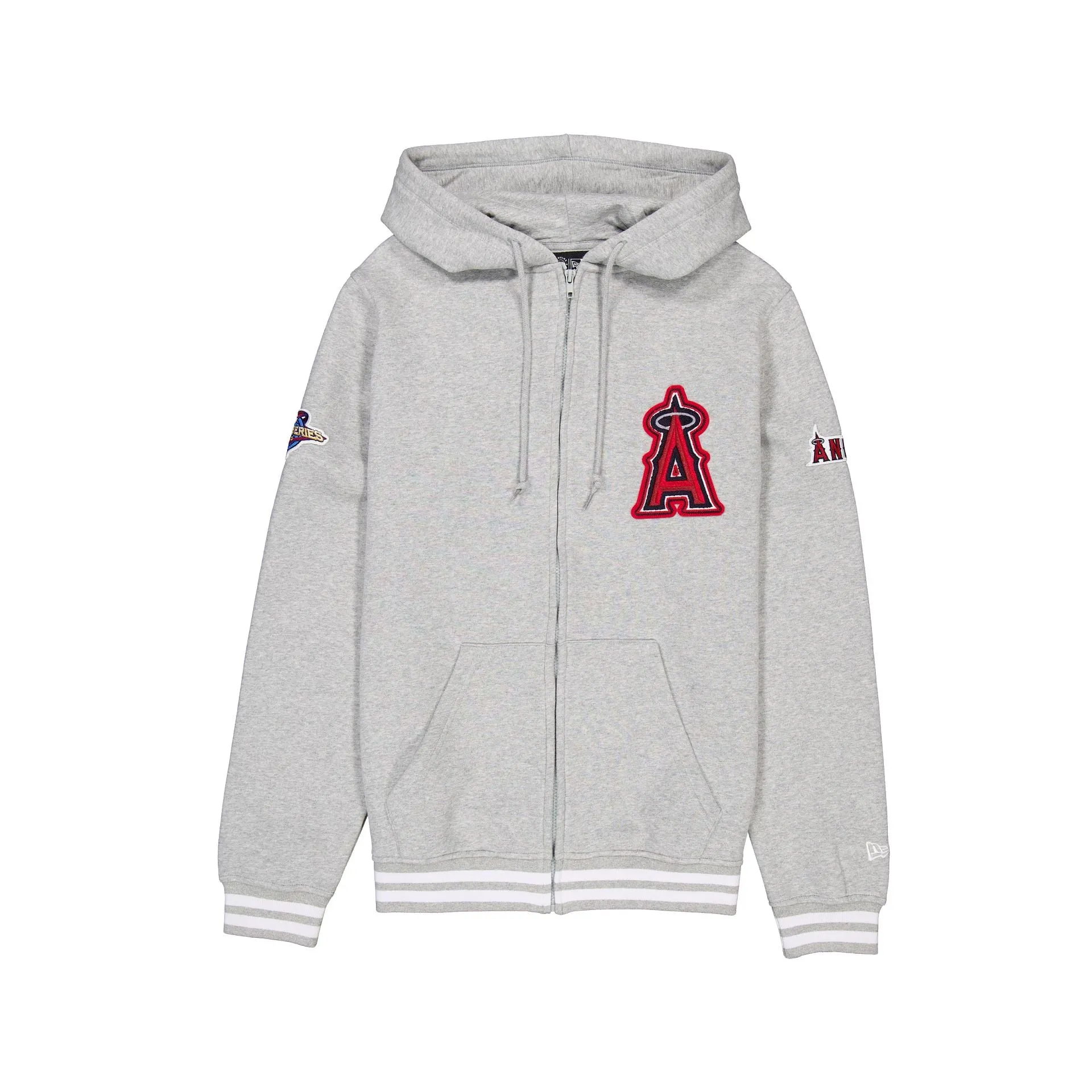 Los Angeles Angels Gray Logo Select Full-Zip Hoodie sold by New Era product image thumbnail 2