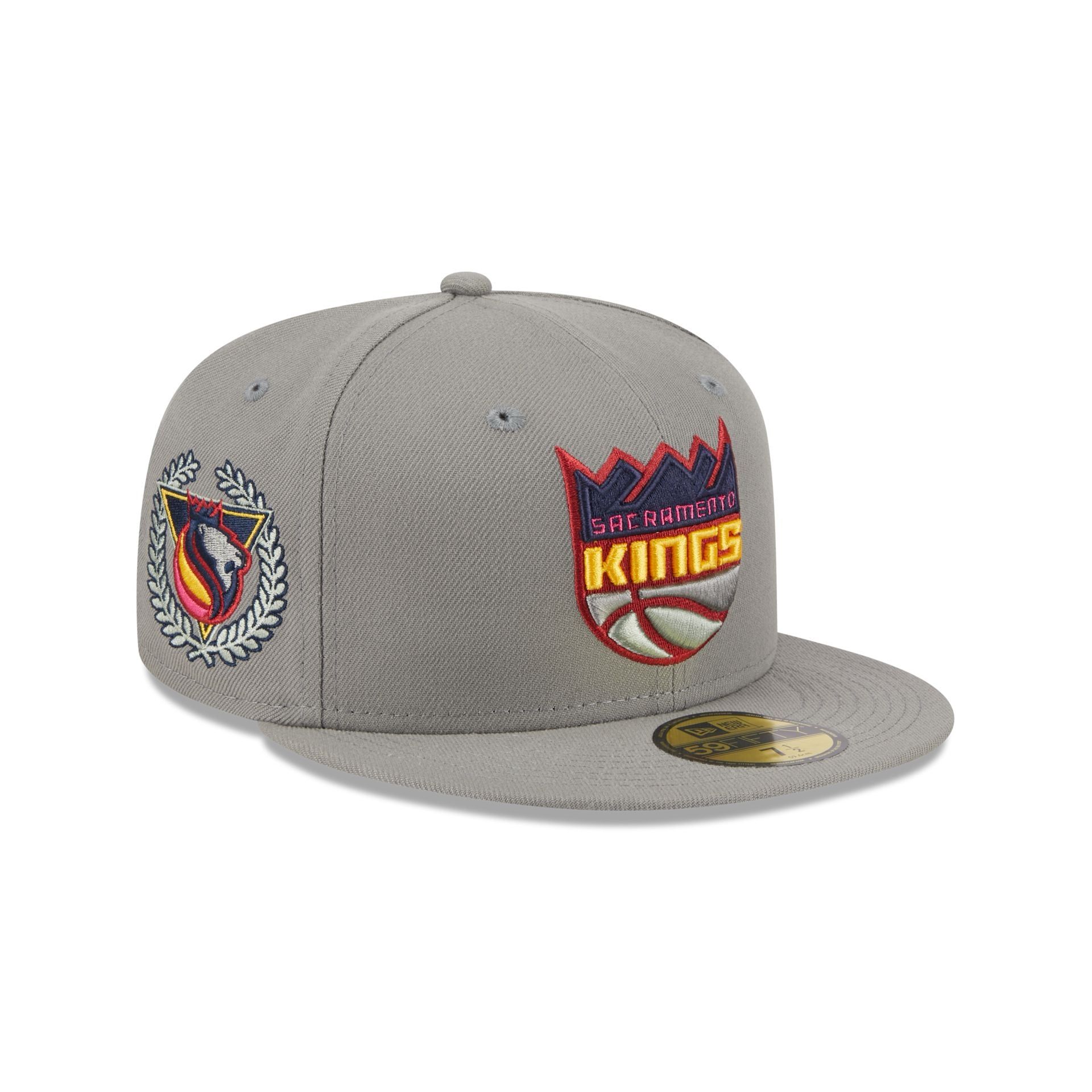 Sacramento Kings Color Pack Gray 59FIFTY Fitted Hat sold by New Era