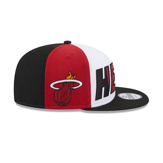 Miami Heat NBA Authentics: 2023 Back Half Edition 9FIFTY Snapback Hat sold by New Era product image thumbnail 4