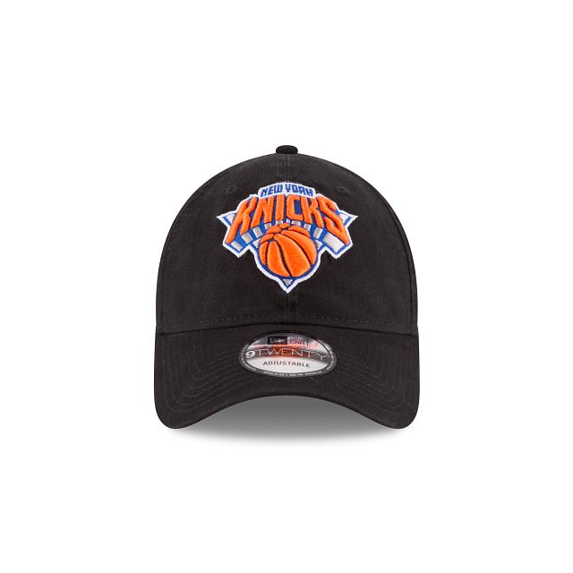 New York Knicks Core Classic Black 9TWENTY Adjustable Hat sold by New Era product image thumbnail 2