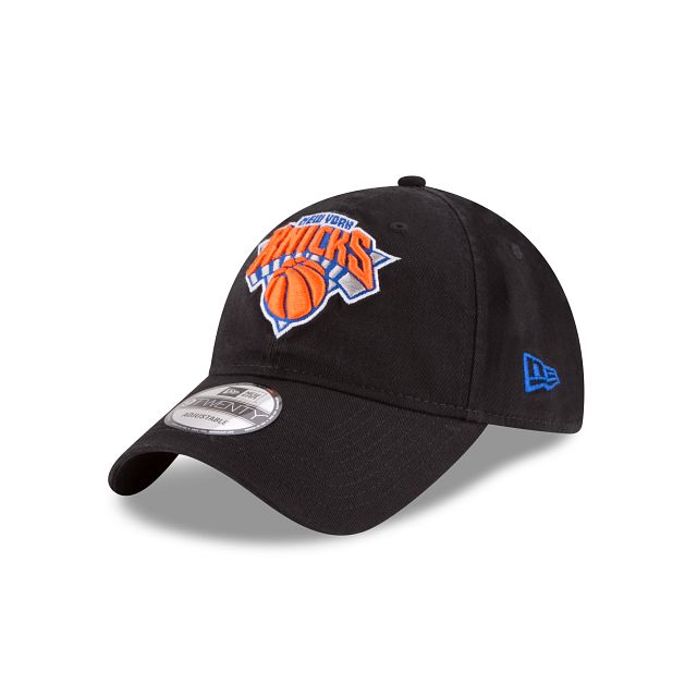New York Knicks Core Classic Black 9TWENTY Adjustable Hat sold by New Era