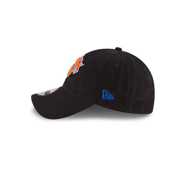 New York Knicks Core Classic Black 9TWENTY Adjustable Hat sold by New Era product image thumbnail 4