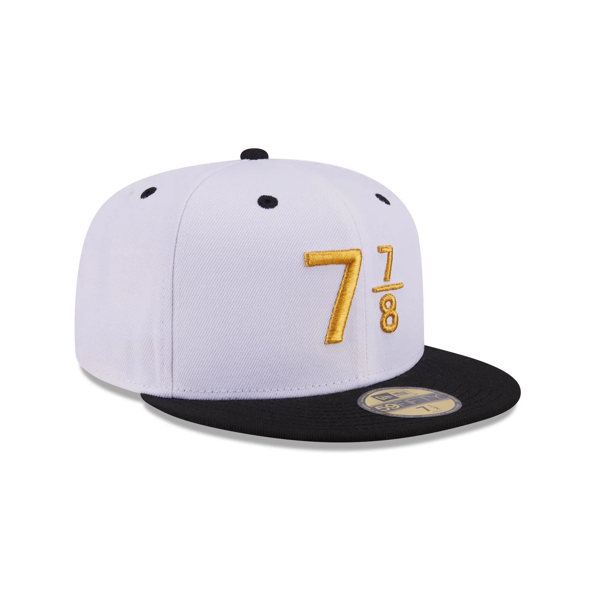New Era Cap Signature Size 7 7/8 White 59FIFTY Fitted Hat sold by New Era product image thumbnail 3