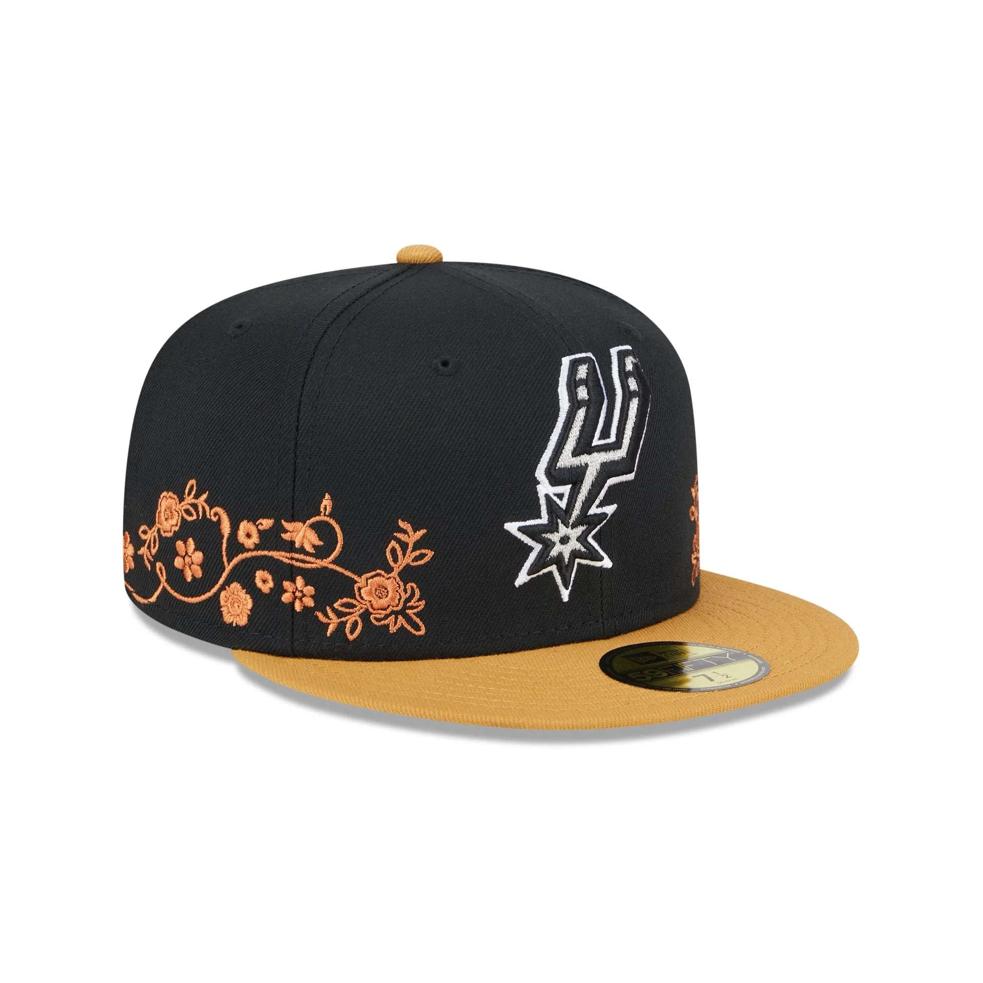San Antonio Spurs Floral Vine 59FIFTY Fitted Hat sold by New Era product image thumbnail 3