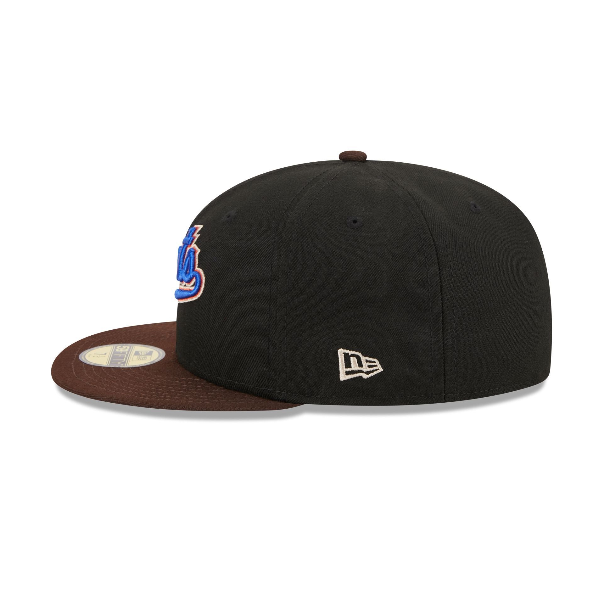New York Mets Chocolate Visor 59FIFTY Fitted Hat sold by New Era product image thumbnail 4