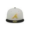 Atlanta Braves Two Tone Stone 59FIFTY Fitted Hat sold by New Era