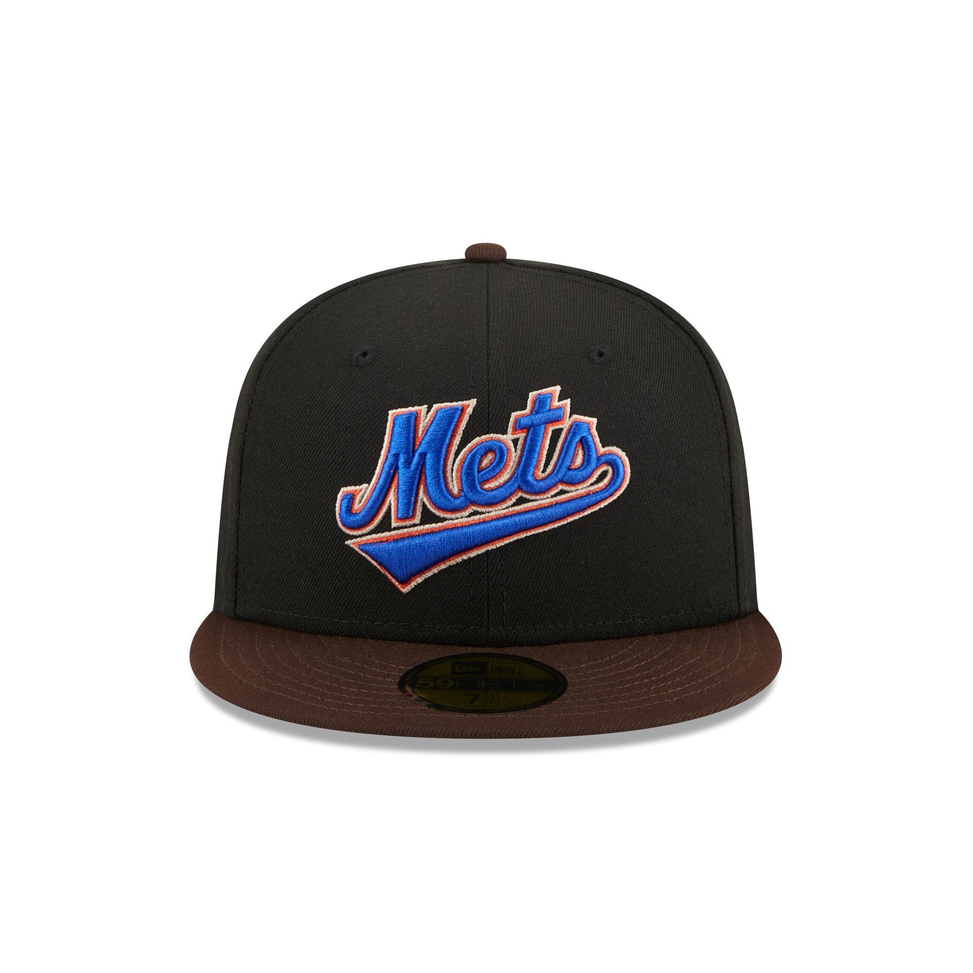 New York Mets Chocolate Visor 59FIFTY Fitted Hat sold by New Era product image thumbnail 2