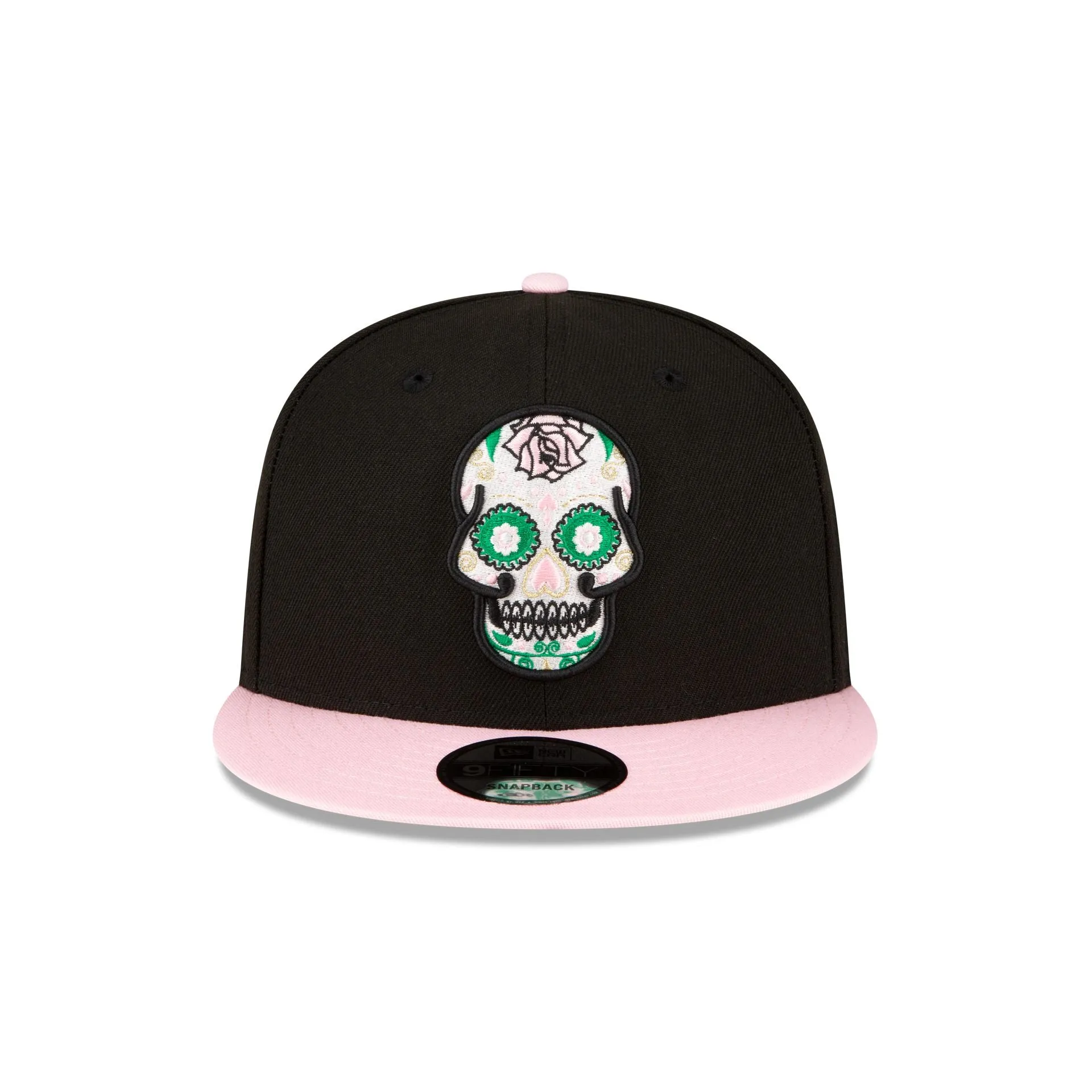 Day of the Dead Pink Sugar Skull 9FIFTY Snapback Hat sold by New Era product image thumbnail 2