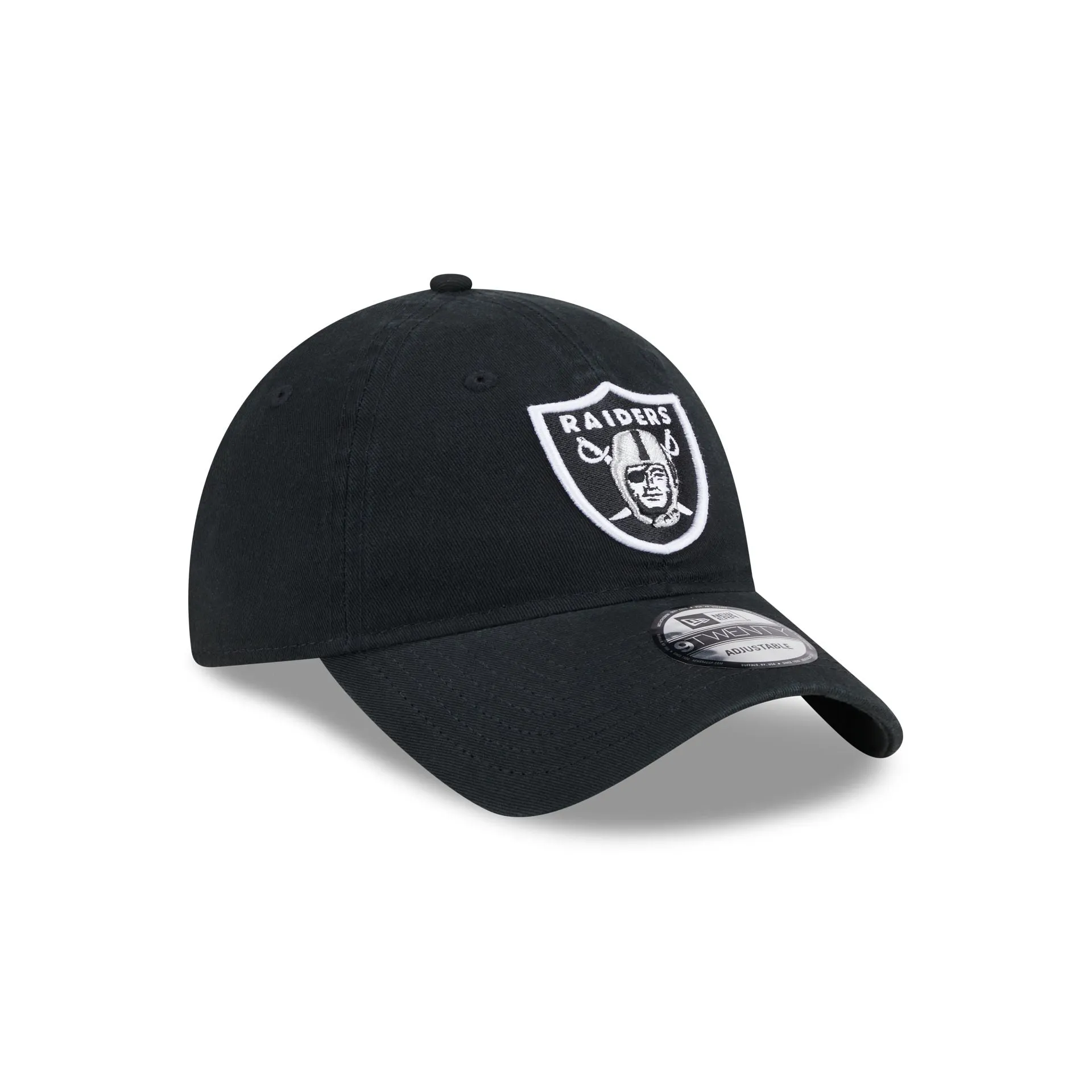 Las Vegas Raiders Black 9TWENTY Adjustable Hat sold by New Era product image thumbnail 3
