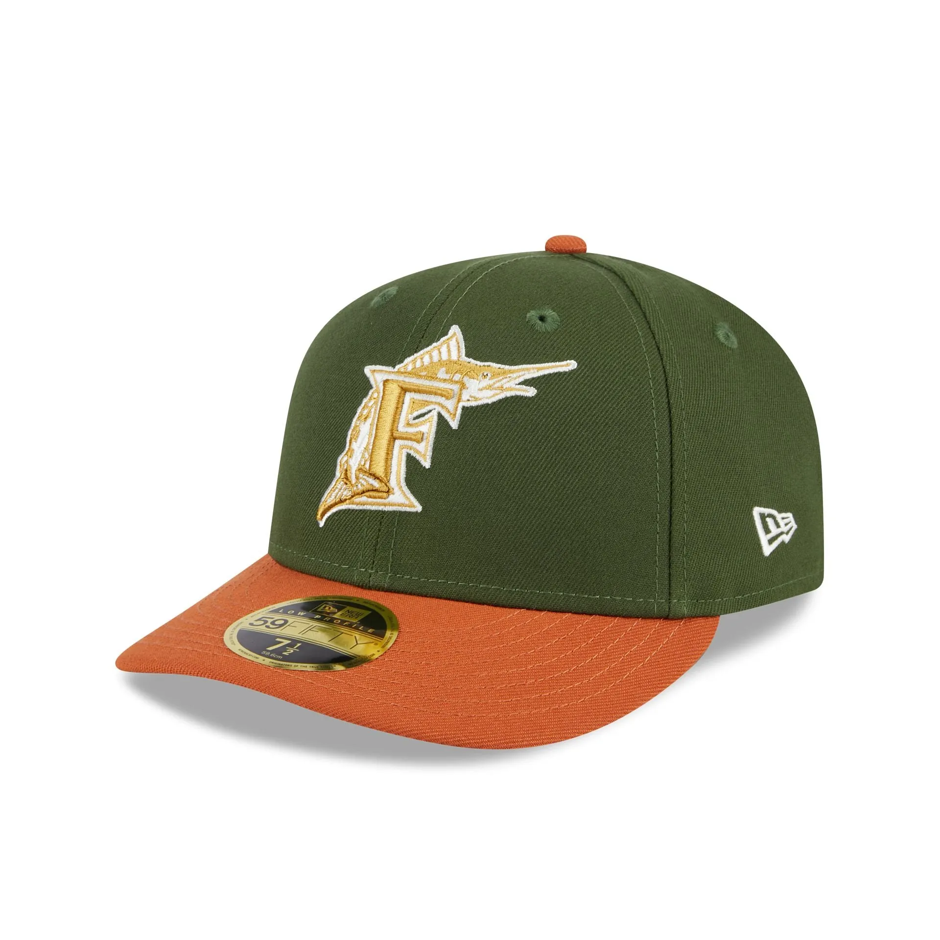 Miami Marlins Scarlet Low Profile 59FIFTY Fitted Hat sold by New Era product image thumbnail 3