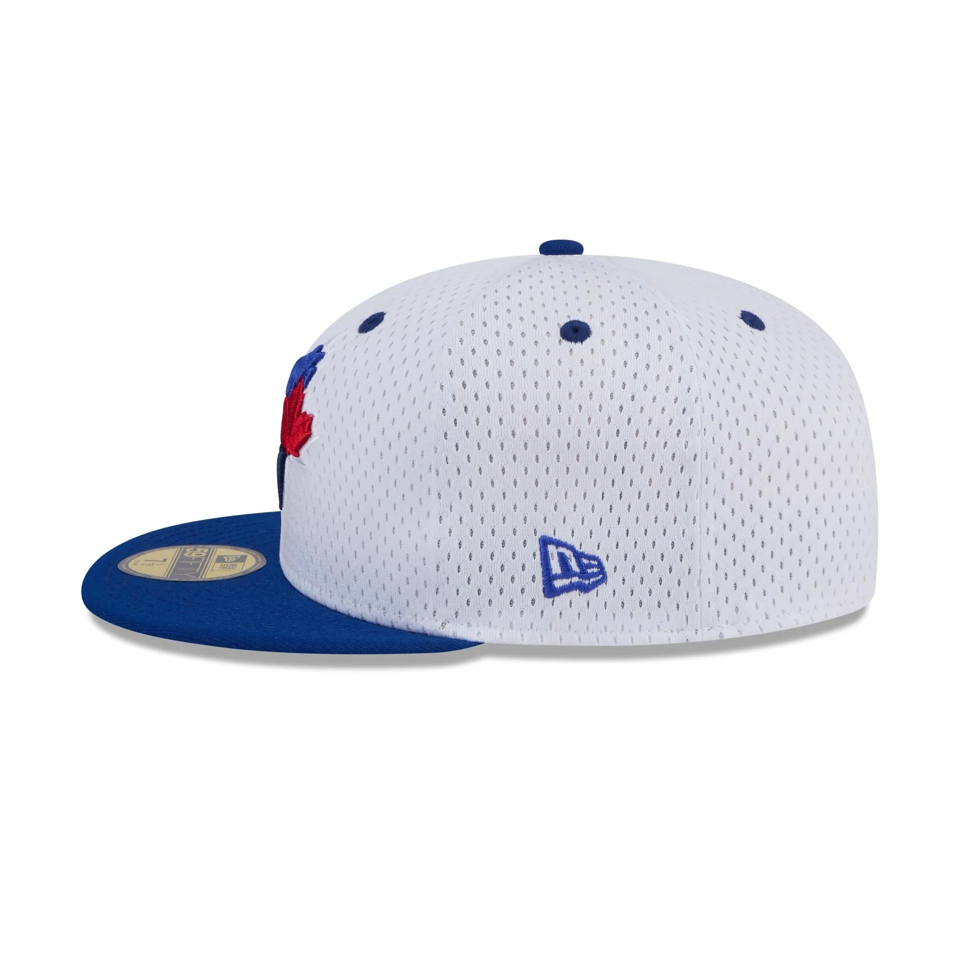 Toronto Blue Jays Throwback Mesh 59FIFTY Fitted Hat sold by New Era product image thumbnail 5