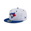 Toronto Blue Jays Throwback Mesh 59FIFTY Fitted Hat sold by New Era