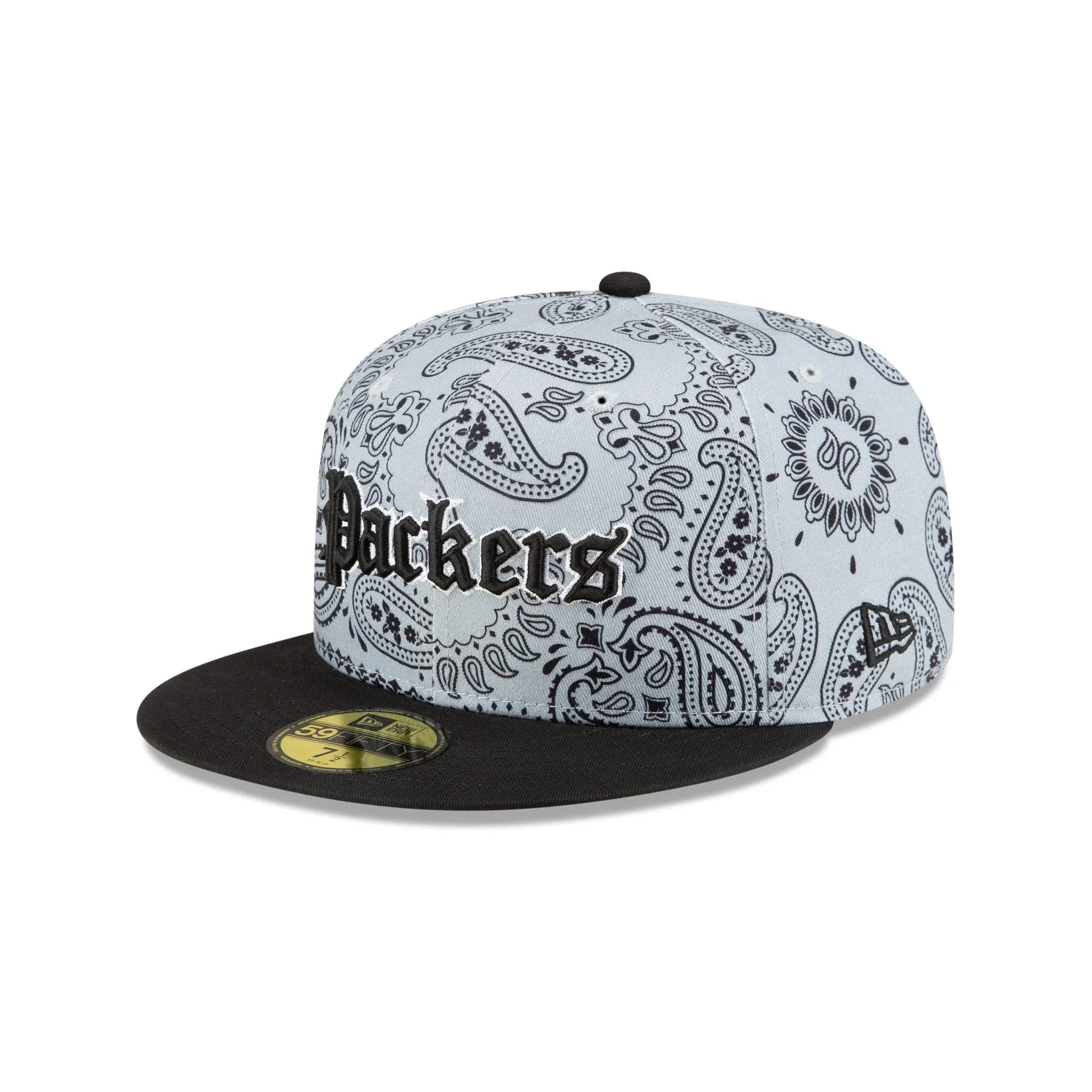 Green Bay Packers Paisley Patch 59FIFTY Fitted Hat sold by New Era