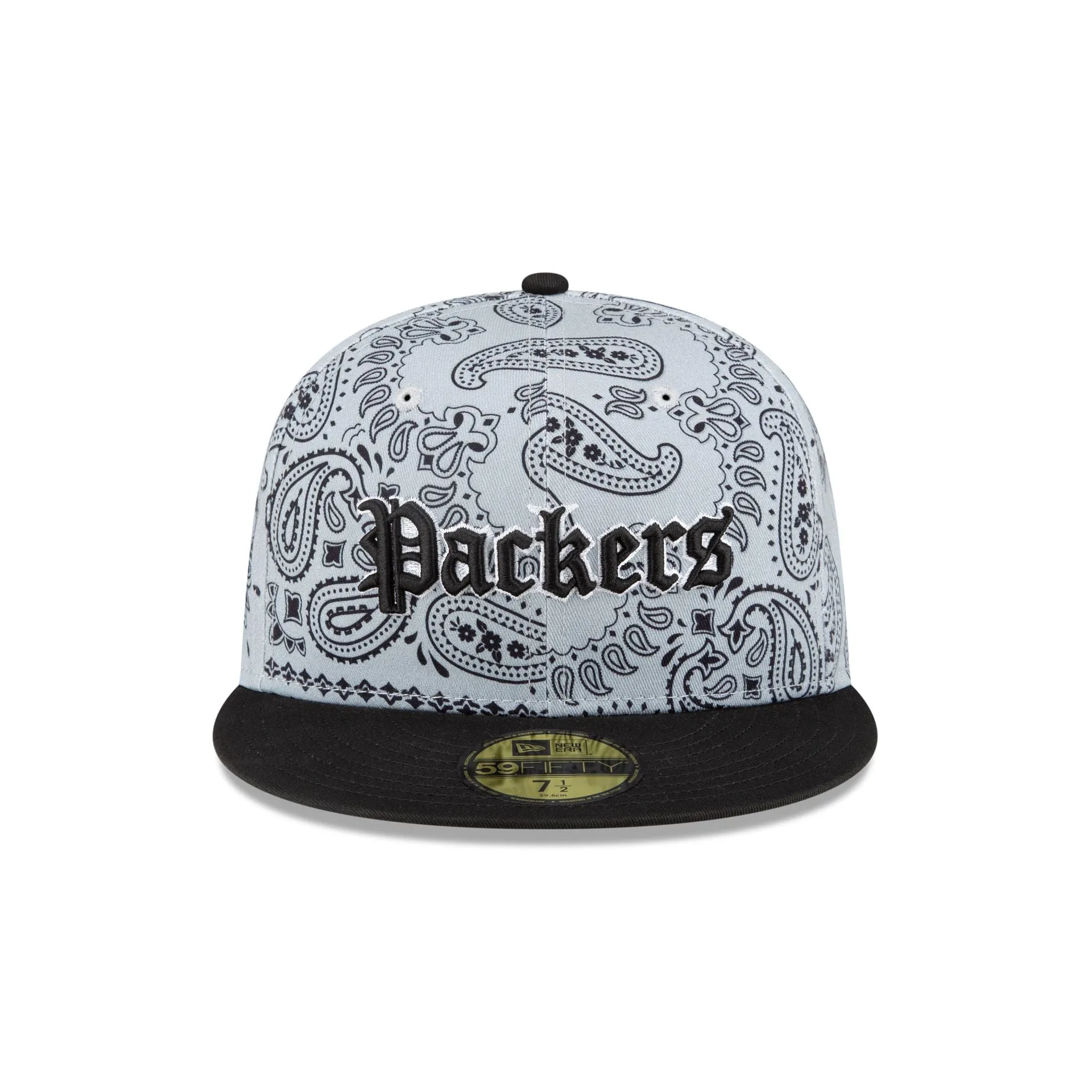 Green Bay Packers Paisley Patch 59FIFTY Fitted Hat sold by New Era product image thumbnail 2