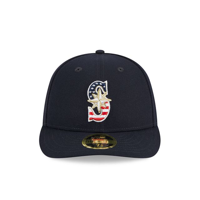 Seattle Mariners Independence Day 2023 Low Profile 59FIFTY Fitted Hat sold by New Era product image thumbnail 2