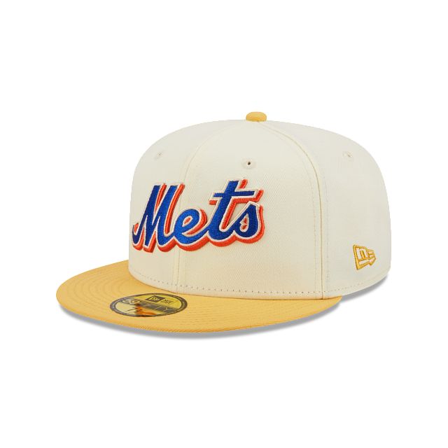 New York Mets Cooperstown Chrome 59FIFTY Fitted Hat sold by New Era product image thumbnail 3
