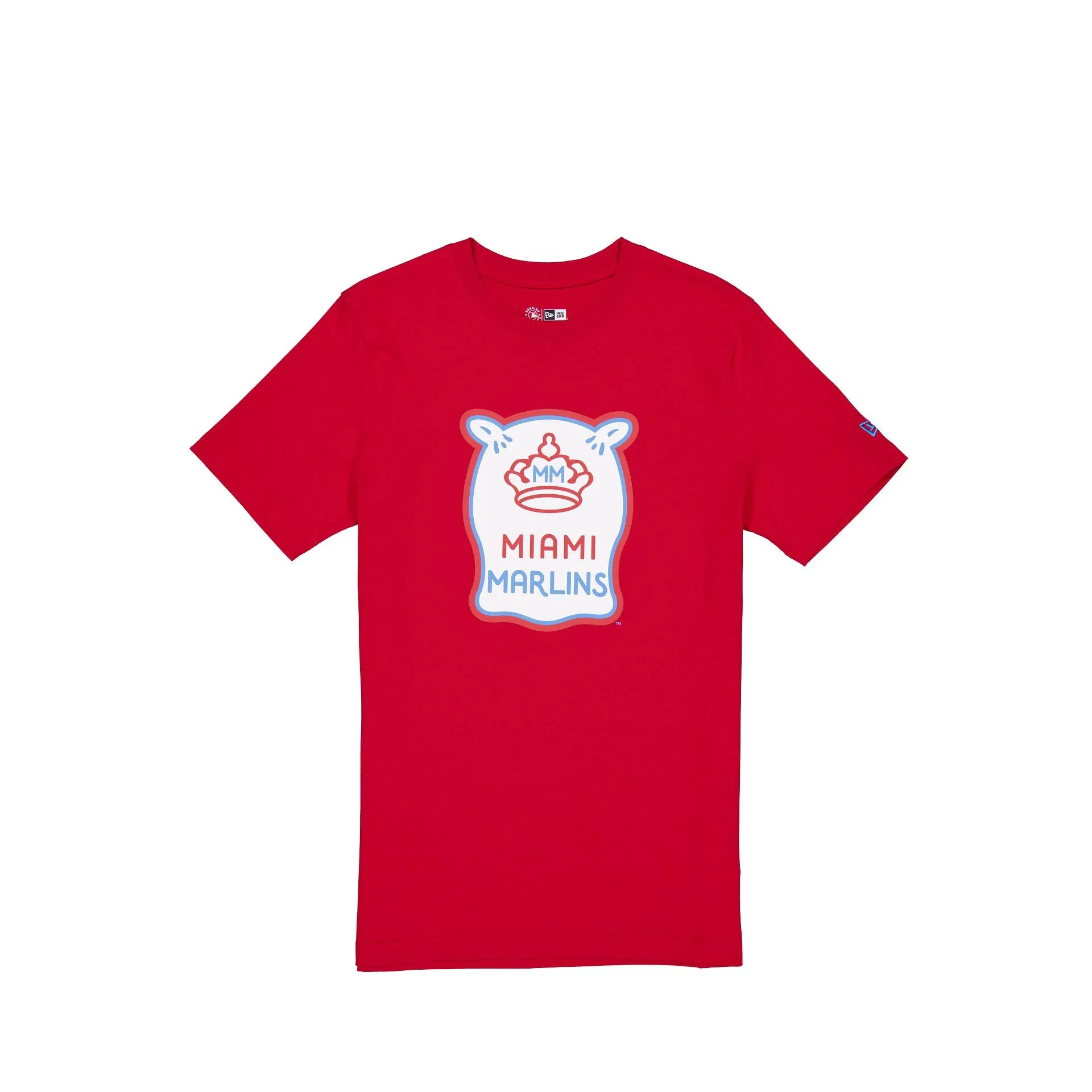 Miami Marlins City Connect Red T-Shirt sold by New Era