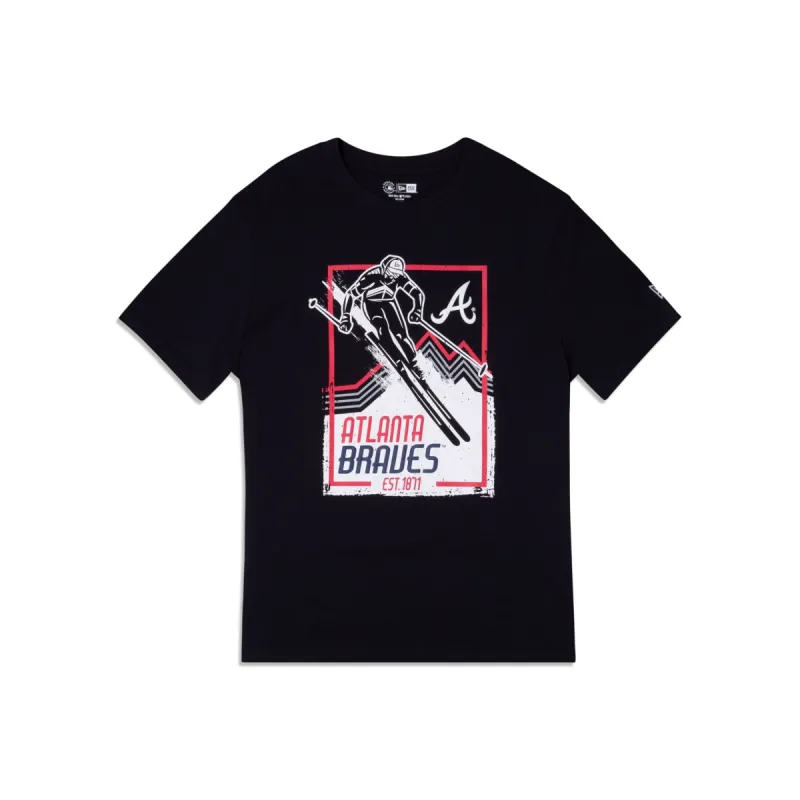 Atlanta Braves Lift Pass T-Shirt made by New Era
