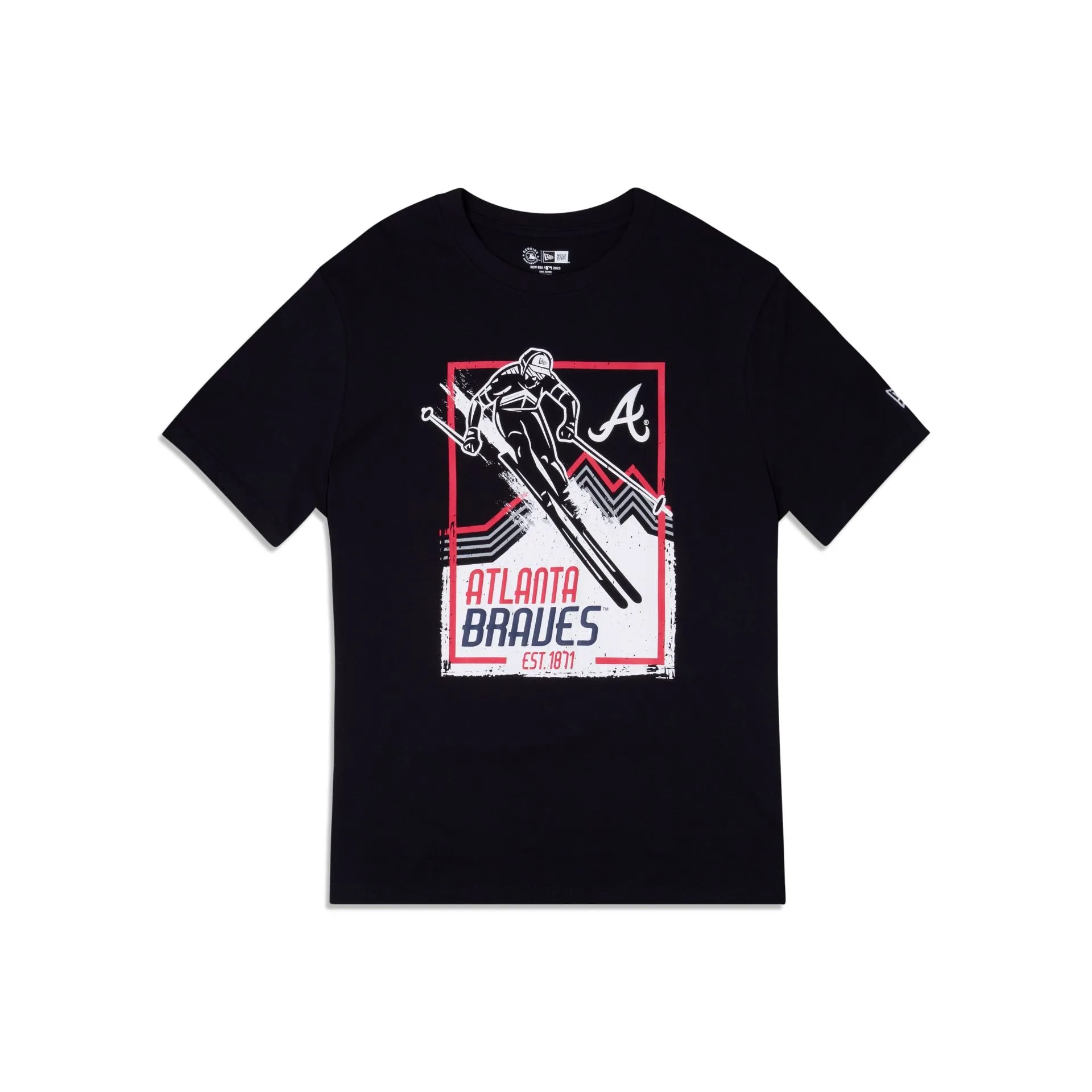 Atlanta Braves Lift Pass T-Shirt sold by New Era