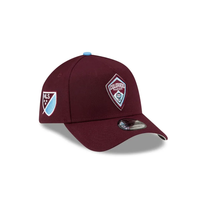 Colorado Rapids 2024 MLS Kickoff 9FORTY A-Frame Snapback Hat sold by New Era