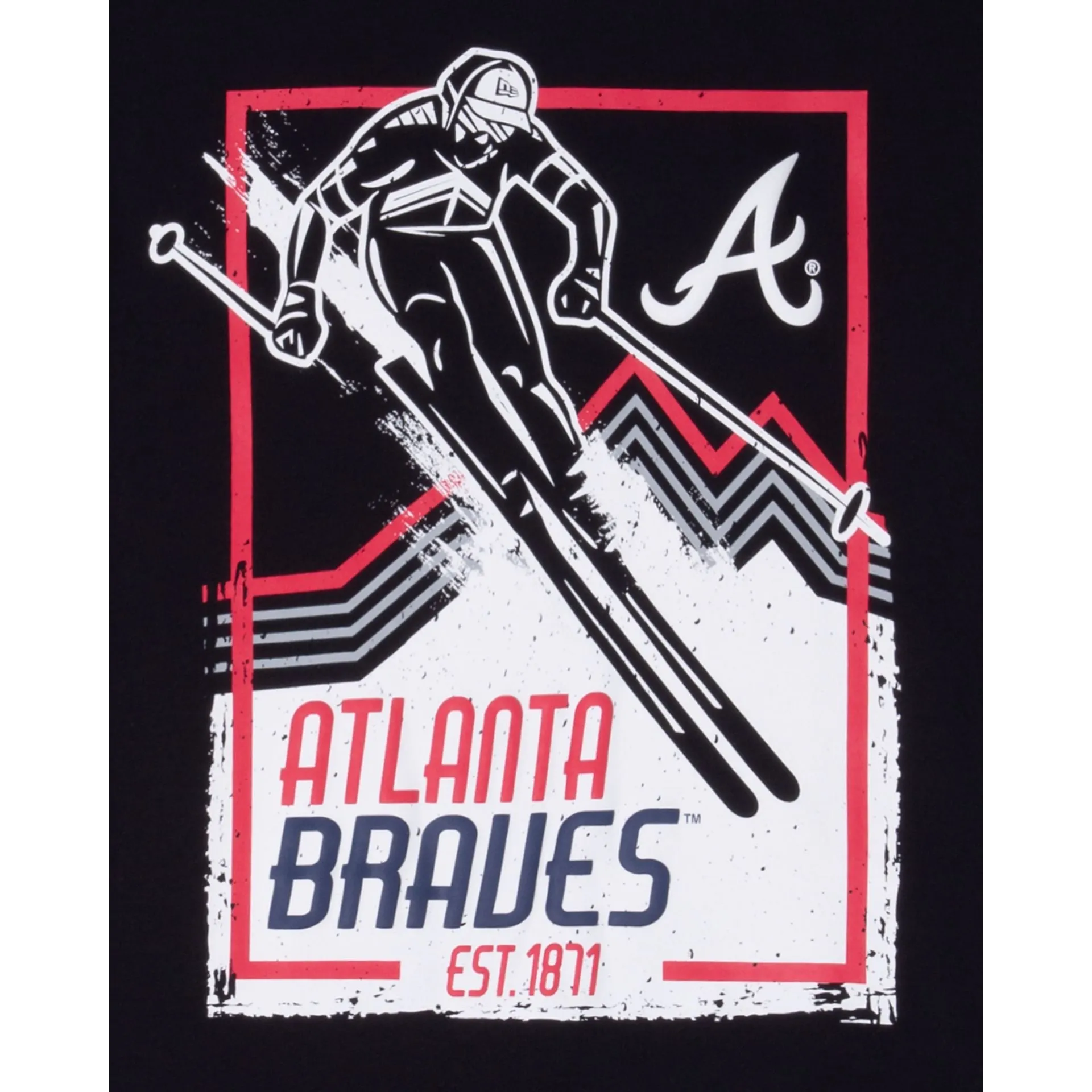 Atlanta Braves Lift Pass T-Shirt sold by New Era product image thumbnail 4