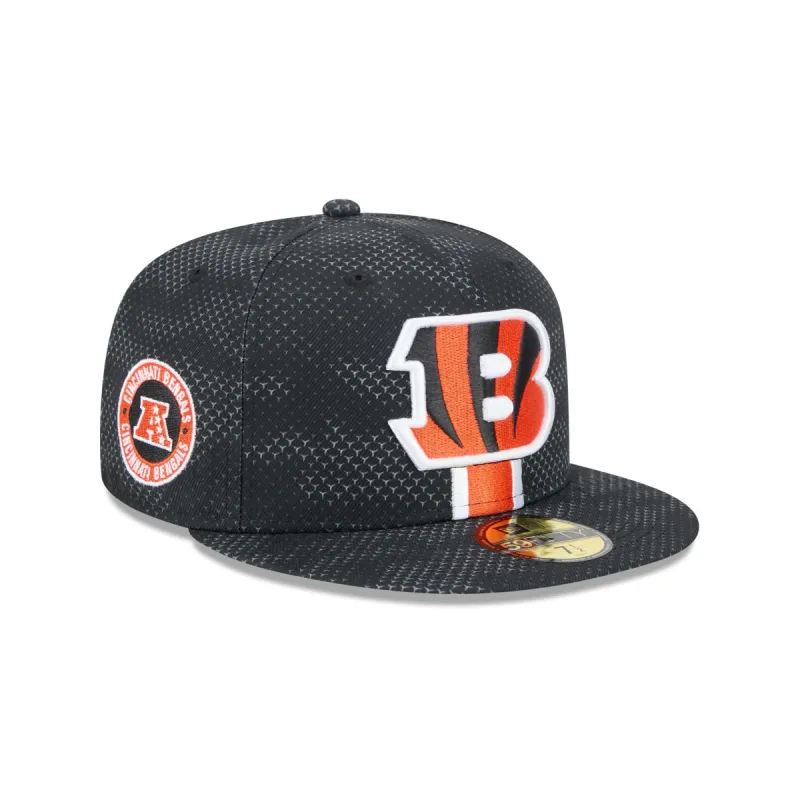 Cincinnati Bengals 2024 Sideline 59FIFTY Fitted Hat sold by New Era