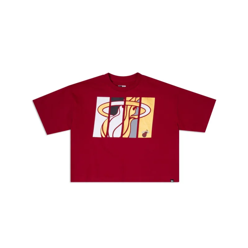 Miami Heat Sport Night Women's T-Shirt sold by New Era