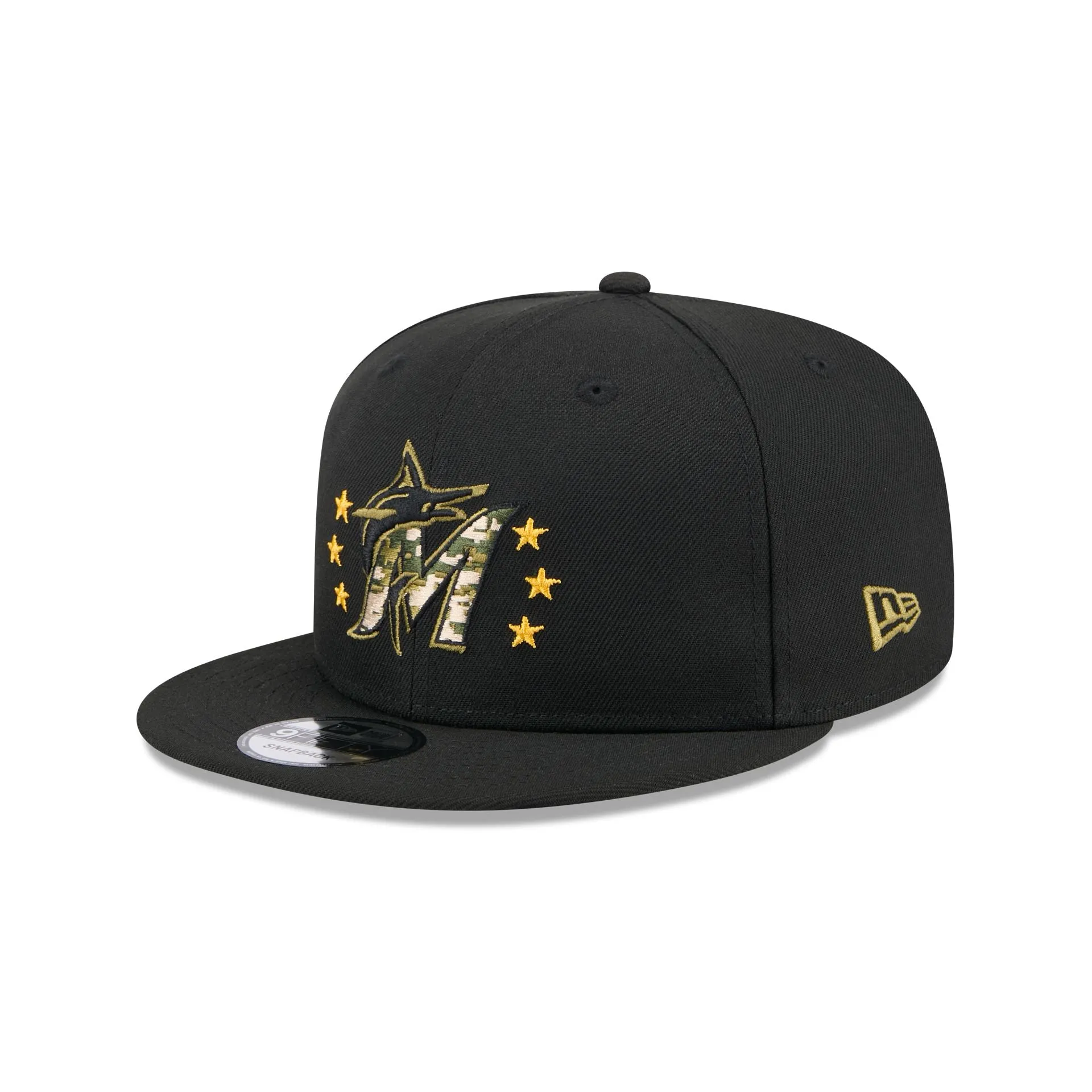 Miami Marlins Armed Forces Day 2024 9FIFTY Snapback Hat sold by New Era product image thumbnail 3