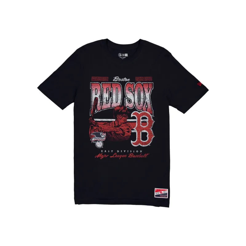 Boston Red Sox Throwback Distress T-Shirt sold by New Era