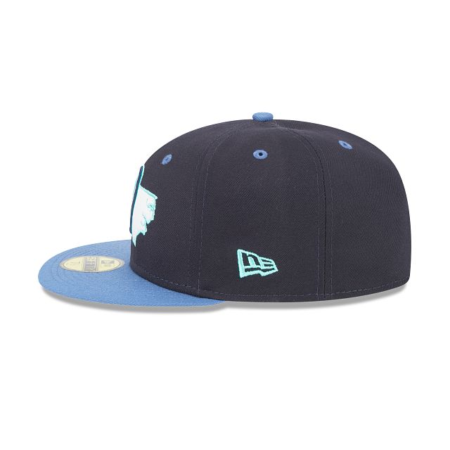 Asheville Tourists Theme Night Alt 59FIFTY Fitted Hat sold by New Era product image thumbnail 4