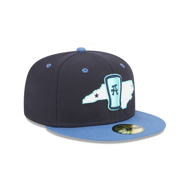 Asheville Tourists Theme Night Alt 59FIFTY Fitted Hat sold by New Era product image thumbnail 3