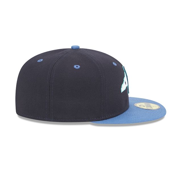Asheville Tourists Theme Night Alt 59FIFTY Fitted Hat sold by New Era product image thumbnail 5