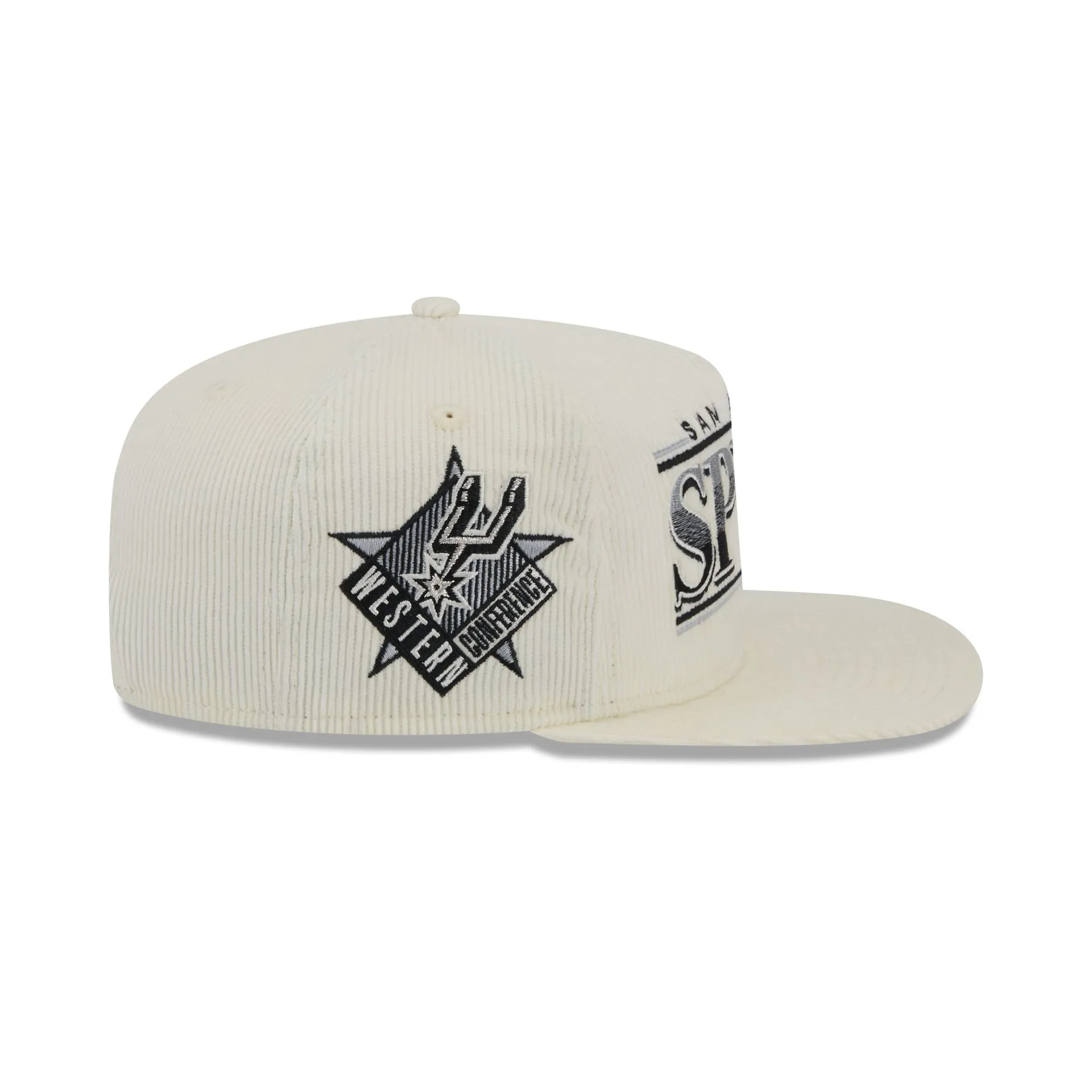 San Antonio Spurs Throwback Corduroy Golfer Hat sold by New Era product image thumbnail 4