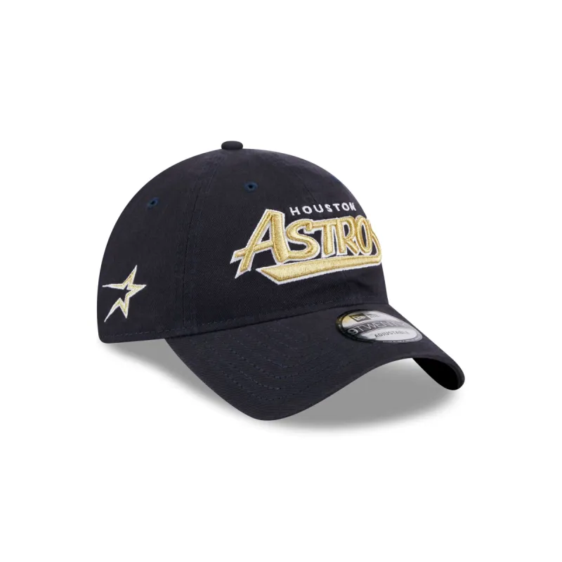 Houston Astros Throwback 9TWENTY Adjustable Hat sold by New Era