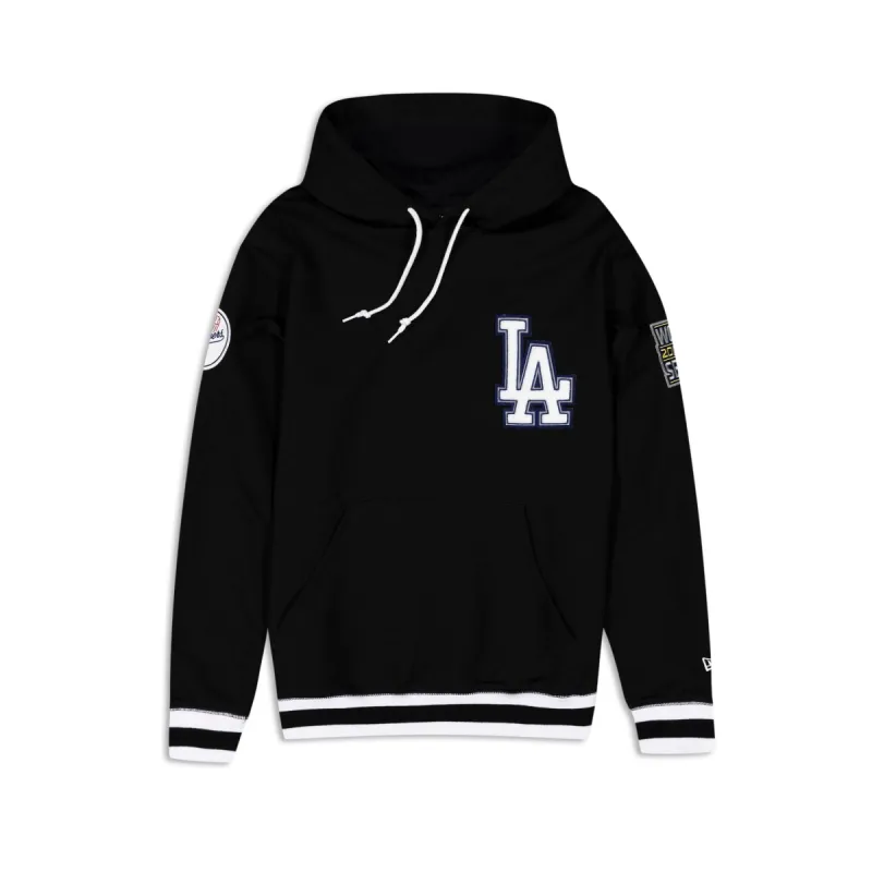 Los Angeles Dodgers Logo Select Color Flip Black Hoodie sold by New Era